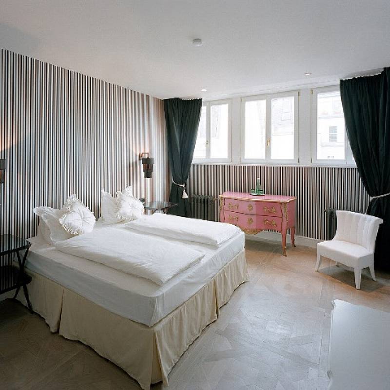 Chambres et Suites: Salon - Blanchisseuse viennoise